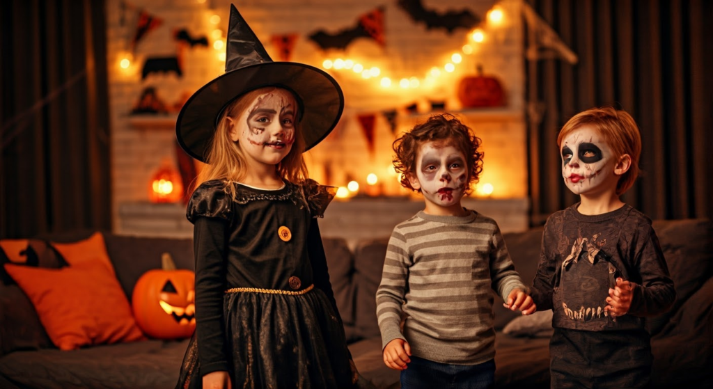 Jak pomalować dziecko na Halloween?